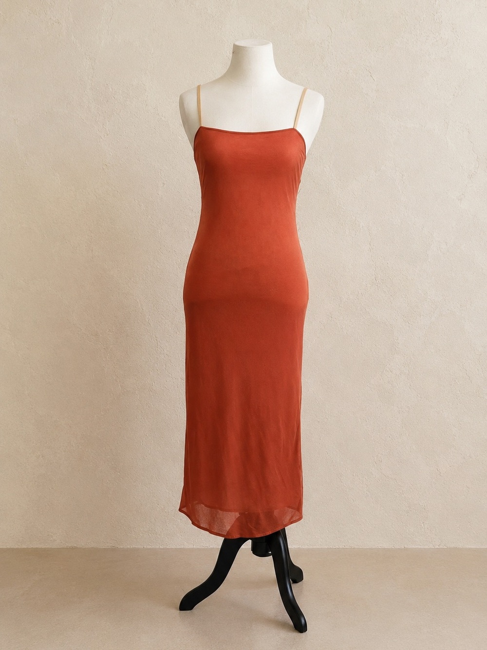 Banana Republic Maxi Summer Dress Burnt Orange XS